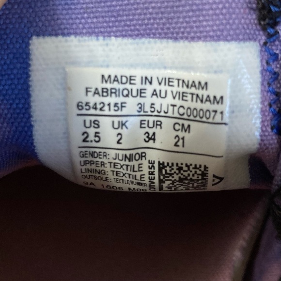 Converse Bleach Junior 2.5 - Picture 7 of 9